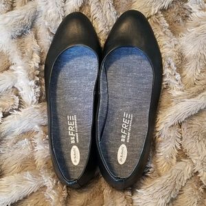 Faux Leather Flat